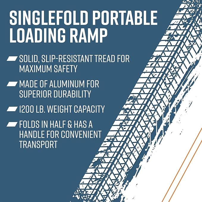 EZ-ACCESS TRAVERSE Singlefold Portable Loading Ramp - Image 5