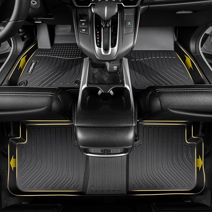 GINOWY-Floor Mats for Lincoln Aviator 2020-2024 2025, Car Mats for Lincoln - Image 2