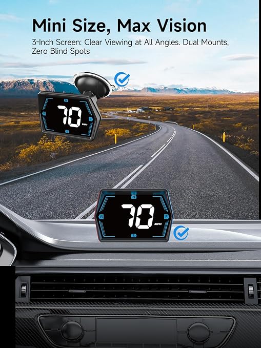 Moman Car HUD Digital Speedometer - Image 2