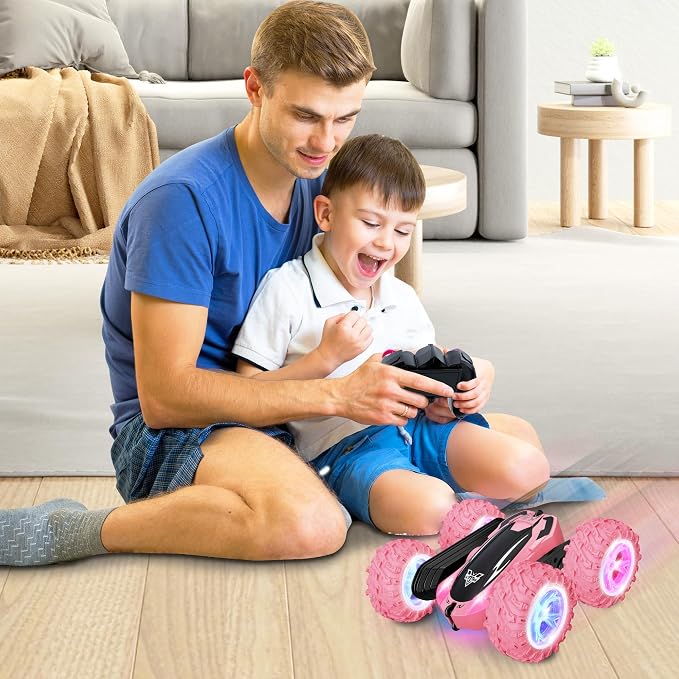 Remote Control Car, 2.4GHz RC Stunt Car, Double Sided 360° Rotating RC Cars - Image 7