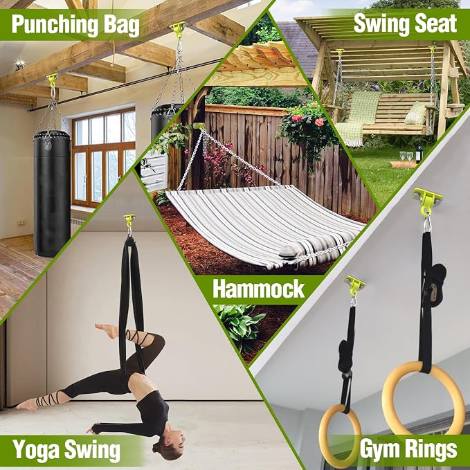 Heavy Duty Swing Hangers, Porch Swing Hanging Kit - Image 6