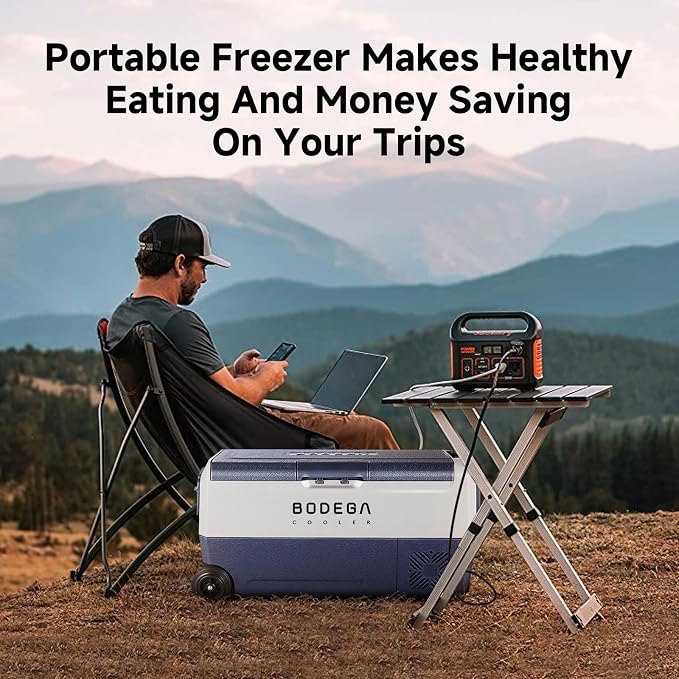 BODEGACOOLER 12 Volt Car Refrigerator, 38 Quart Portable Freezer, Car Fridge - Image 7