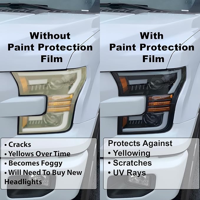 BOGAR TECH DESIGNS Full Headlight Taillight PPF Kit Compatible - Image 3