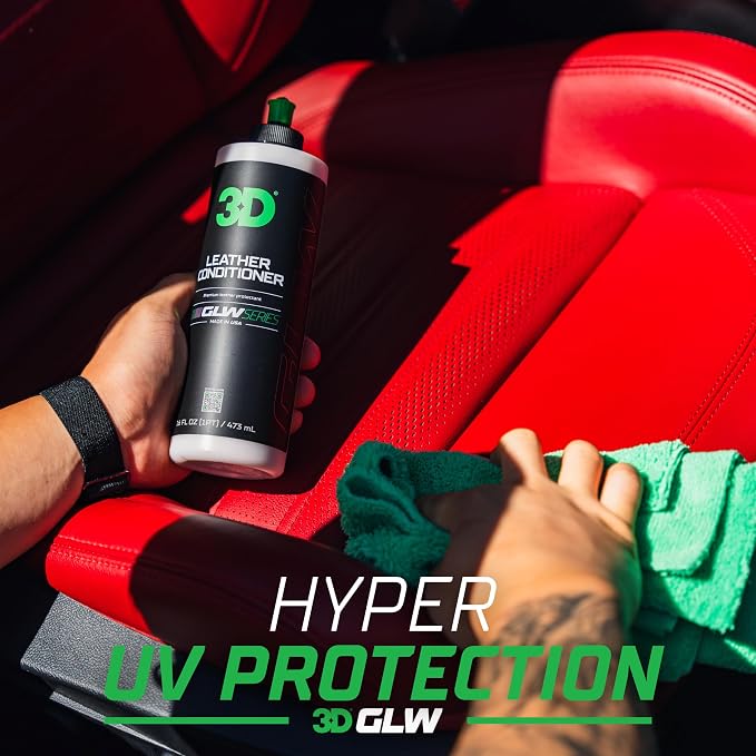 3D Leather Conditioner for Car, GLW Series | Restore, Protect | UV Protection | - Image 6