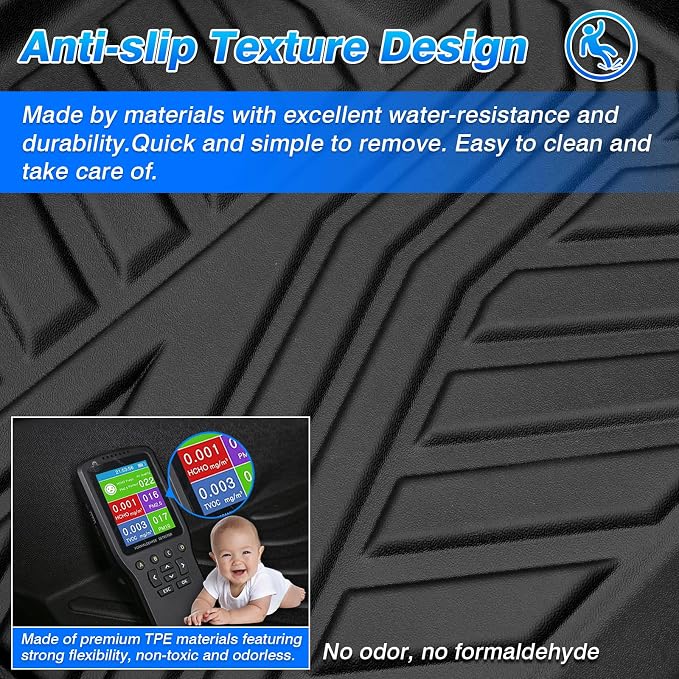 Cartist Floor Mats Compatible for 2015-2025 Ford F-150/ F150 Lightning - Image 6