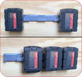 Milwaukee M18 Battery Holder | 4x 18V Battery Storage | Wall Mount | Grey ABS | by Unknown