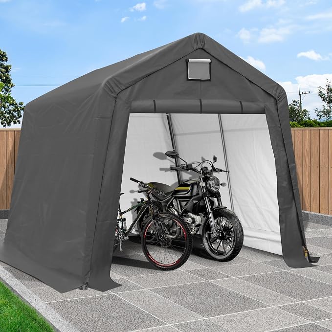 10' x 10' Outdoor Storage Shelter - Image 9