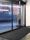 Urban Vista 3' x 10' Commercial Grade Striped Brush Step Entrance Mat, Vinyl by Unknown