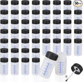 CYEAH 50 Pcs Touch Up Paint Container, 2 oz Paint Touch Up Bottles by CyeahUS