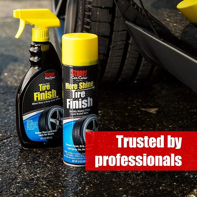 Stoner Car Care 91044-12PK Original More Shine Tire Finish - Image 5