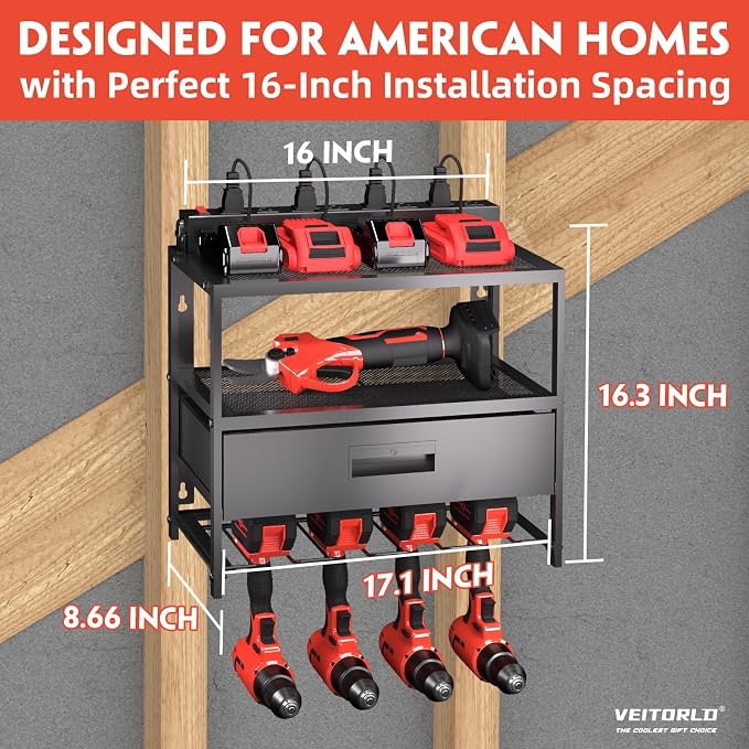 Veitorld Power Tool Organizer - Image 6