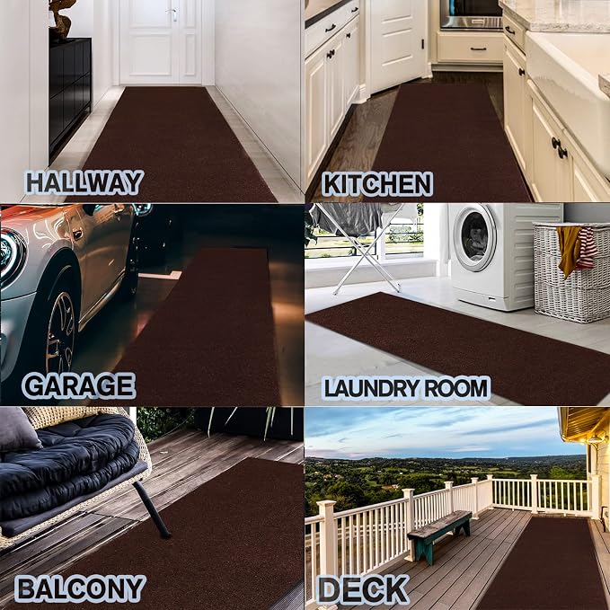 Customsize Backed Non-Slip Area Rugs Runner, Waterproof Doormat Runner Rugs - Image 6