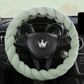 Luxury Fluffy Winter Car Steering Wheel Cover by HighnessHwoo