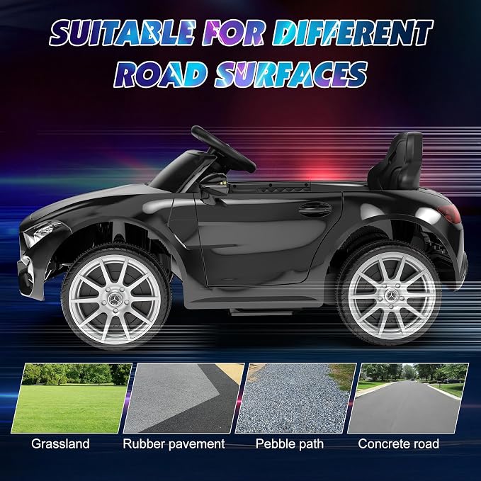 12V Kids Ride On Car with 2.4G Remote Control, Battery Powered Electric Car - Image 6