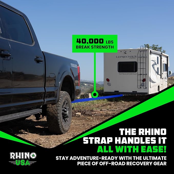Rhino USA Recovery Tow Strap - Image 7