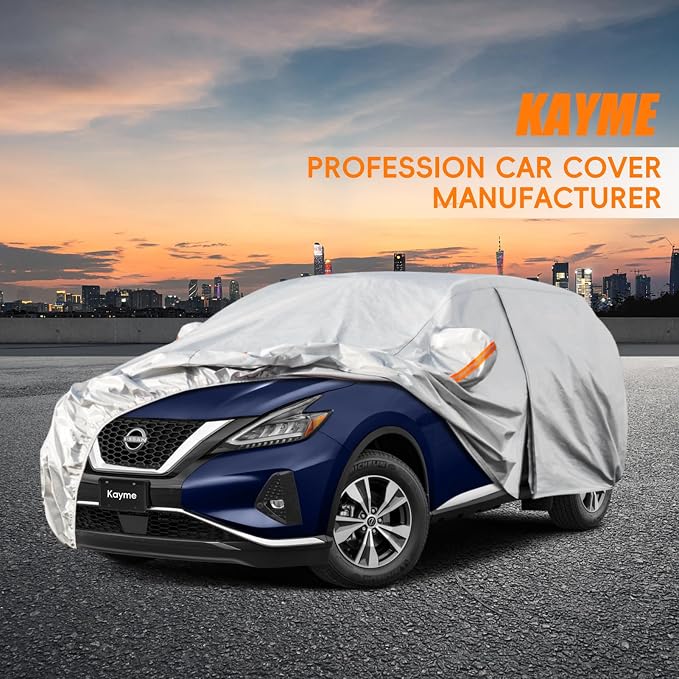 Kayme 6 Layers SUV Car Cover Custom Fit - Image 7
