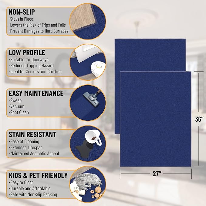 Ottomanson Rugs for Entryway 2'3" x 3' - Image 2