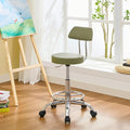 Height Adjustable Stool 19.5’’-26.6’’, Rolling Chair by FIRAVOE
