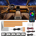 WEBUPAR Acrylic Interior Car Lights, Car Accessories 14 in 1 Car LED Strip by WEBUPAR