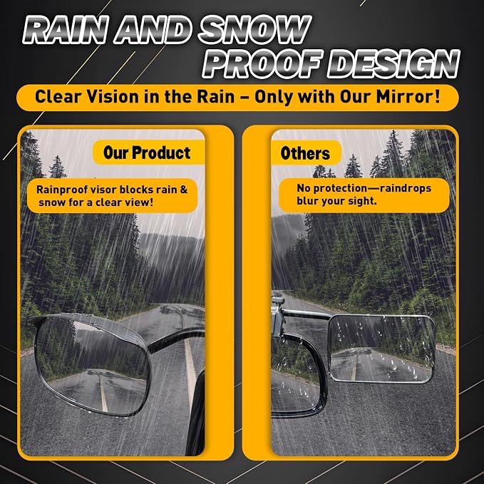 Universal Clip on Towing Mirrors Extensions - Image 2