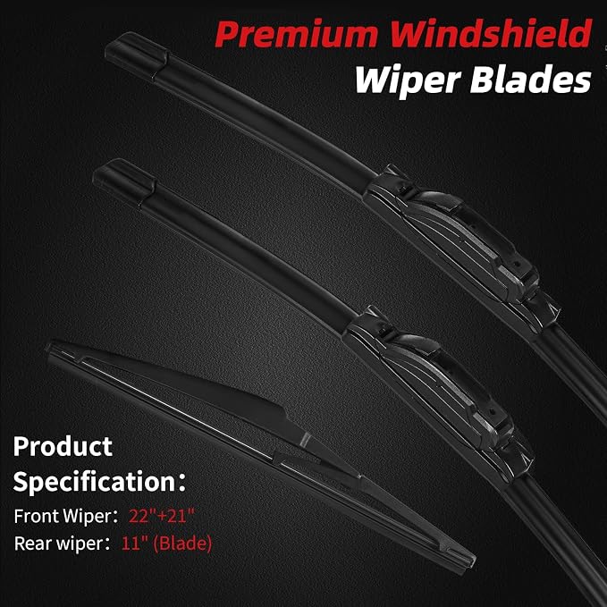 OTUAYAUTO Premium Windshield Wiper Blades - Image 2