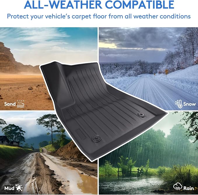 2025 New Version Floor Mats for Tesla Model 3 Highland - Image 3