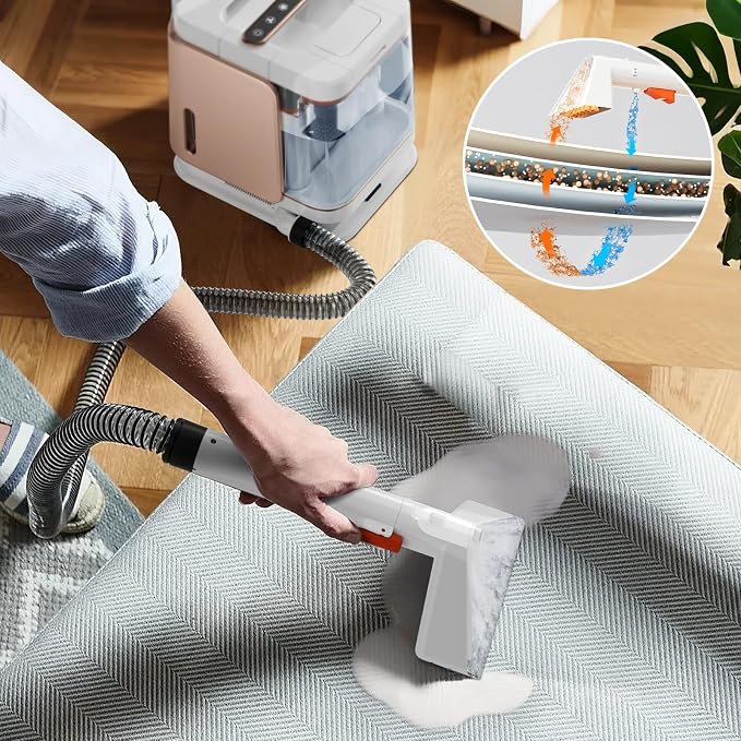 Portable Carpet and Upholstery Cleaner Machine - Image 8