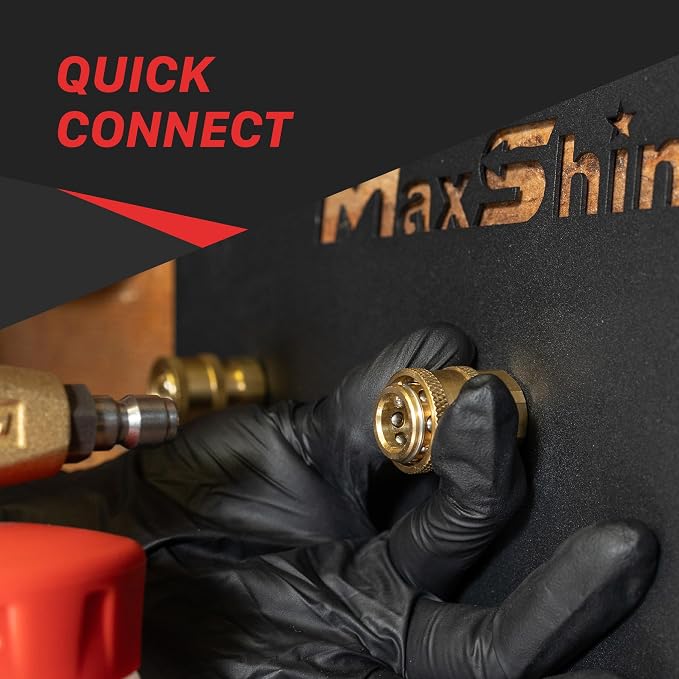 Maxshine 1/4" Universal Quick Connect Foam Cannon Holder – Wall-Mounted - Image 4