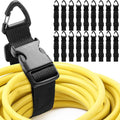 18 Pack 17 Inch Adjustable Extension Cord Holder Organizer by Wowangce