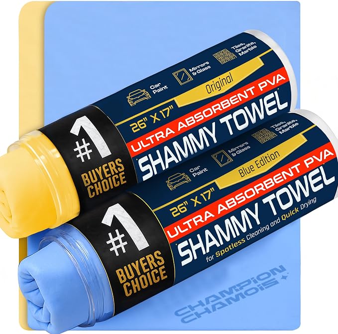Premium Large Shammy Towel for Car by ChampionChamois