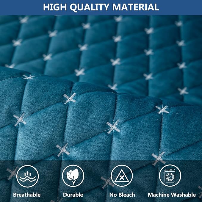 Eismodra Armrest Covers, Couch Cover, Sofa Cover, Backrest Covers, Anti-Slip - Image 3