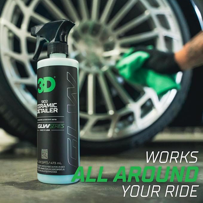 3D Ceramic Detailer, GLW Series | Hyper Gloss Finish | SiO2 Peak Hydrophobic - Image 4