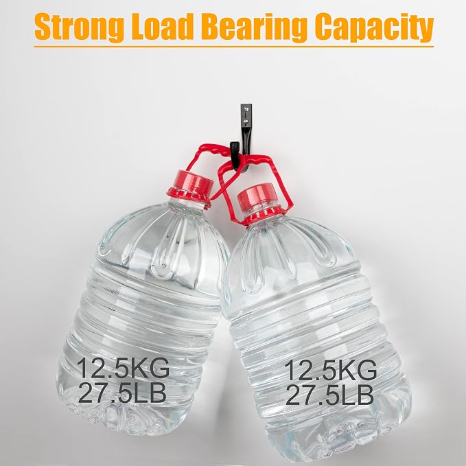KURUI Metal Wall Hooks for Hanging Heavy Duty, Large Utility J Hooks - Image 4