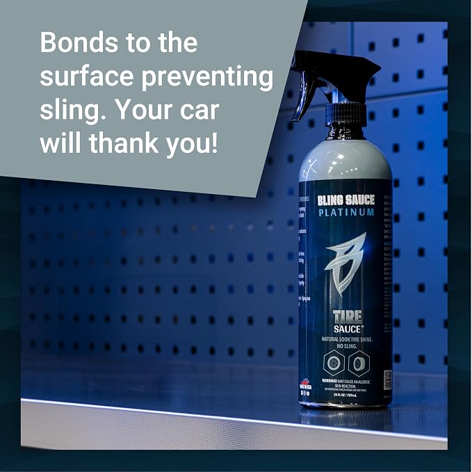 Platinum Tire Sauce, Natural Look Tire Shine - Image 7