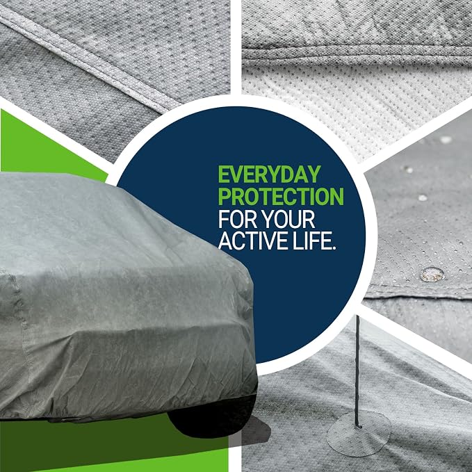 All Weather Waterproof Truck Cover, 7-Layer Non-Woven Cotton Truck Covers - Image 6