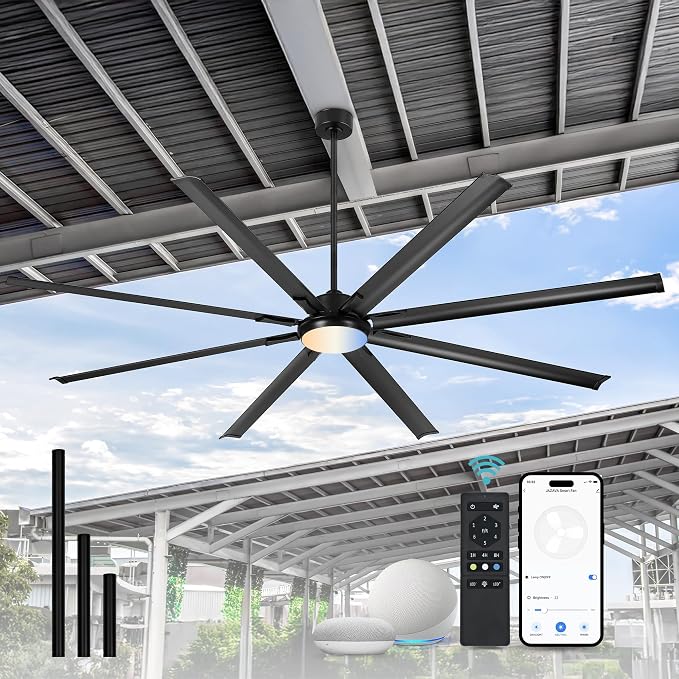 96-Inch Industrial Ceiling Fan by JAZAVA%E2%80%94Lightingupyourhome