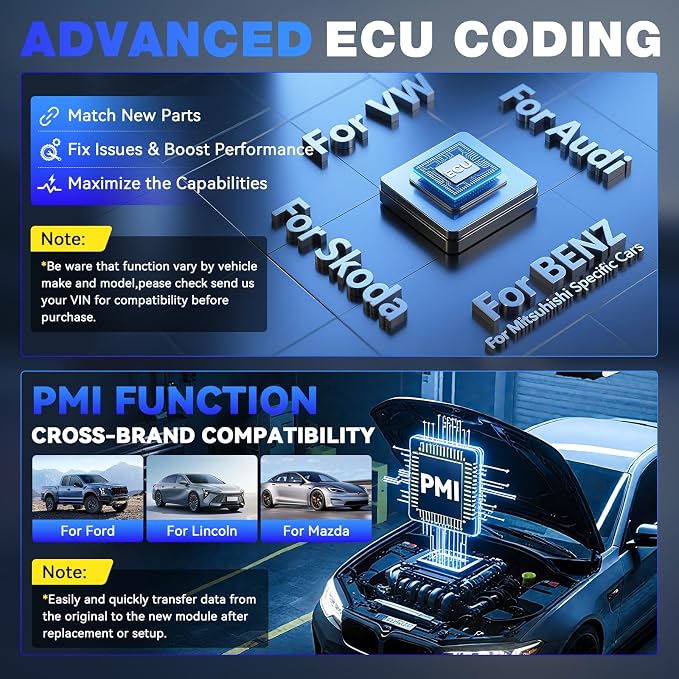 VDIAGTOOL Bidirectional Scan Tool VD70, OBD2 Scanner Diagnostic Tool - Image 4