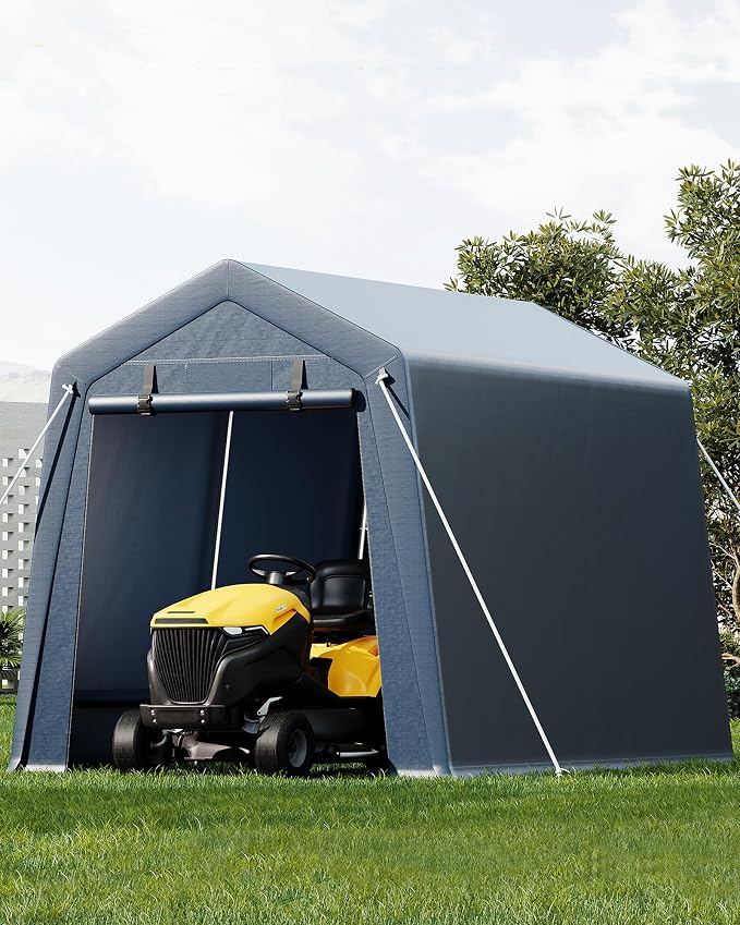 7*10F Outdoor Storage Shed by JOYJOY
