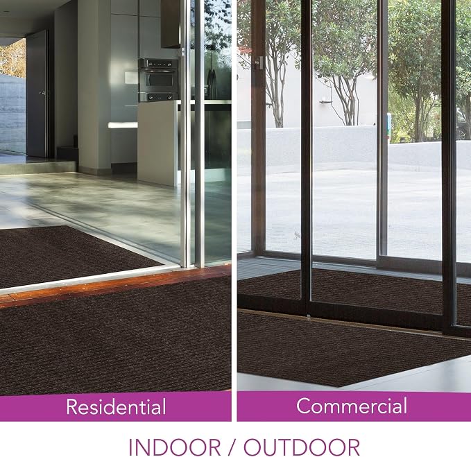 iCustomRug Spartan Weather Warrior Indoor/Outdoor Utility Ribbed Carpet Runner - Image 6