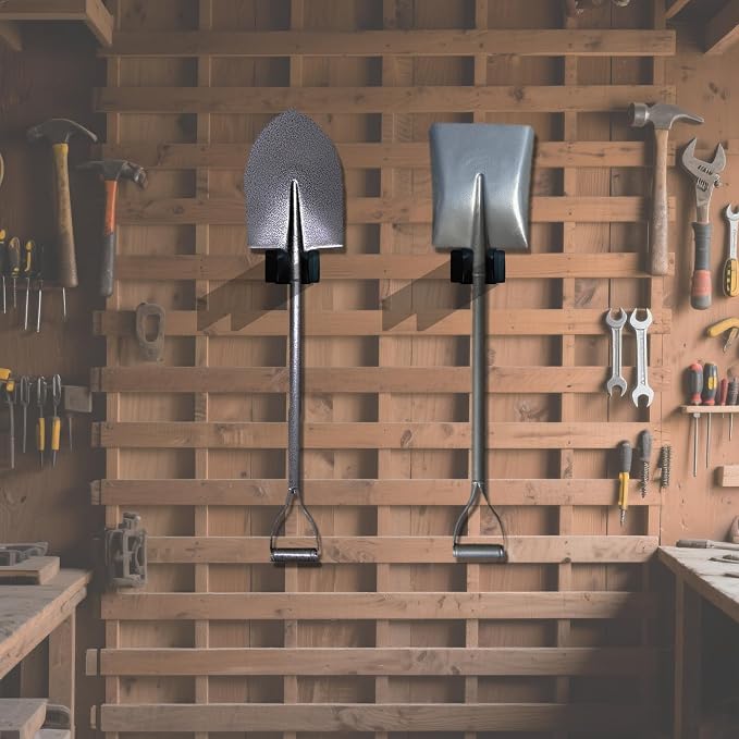 Garden Tool Rack, Wall-Mounted Organizer - Image 3