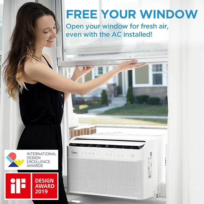 Midea MAW08V1QWT U-Shaped AC Window Air Conditioner - Image 5