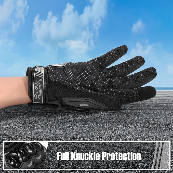 COFIT Motorcycle Gloves Breathable, Touchscreen Motorbike Gloves Anti-Slip - Image 4