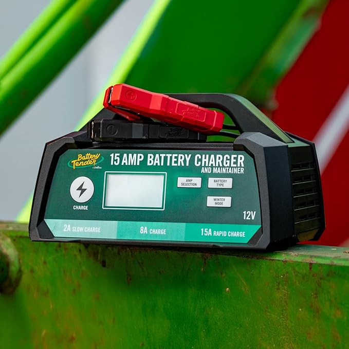 Battery Tender 15 AMP Battery Charger and Maintainer - 12V Switchable 15 AMP / - Image 7