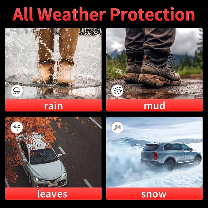 Wayhigh-All Weather Floor Mats Fit - Image 7