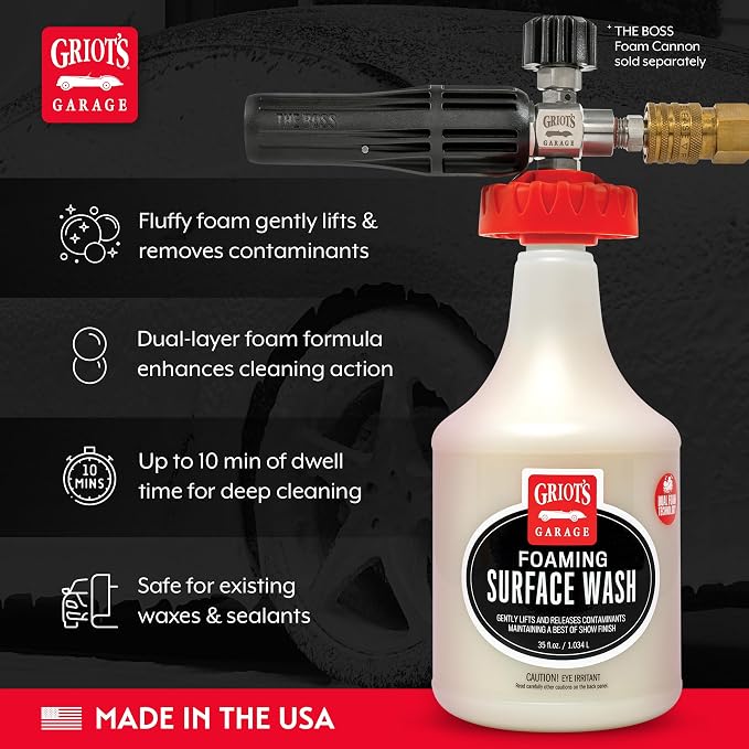 Griot's Garage BOSS Foaming Surface Wash - Image 3