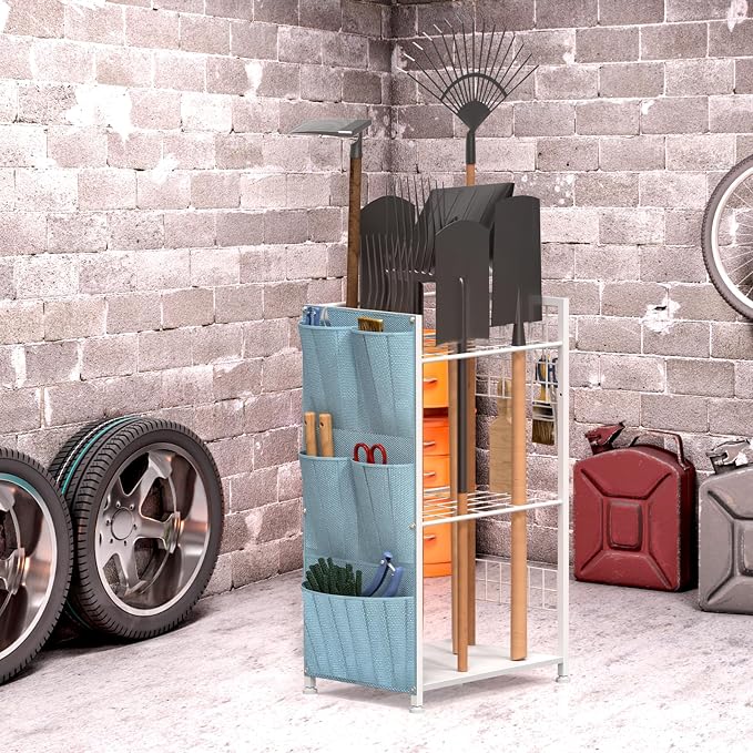 YBING Garden Tool Organizer, Yard Tool Stand - Image 8