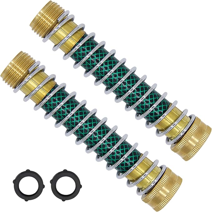 Garden Hose Extension Adapter, Hose Kink Protector by Lifynste
