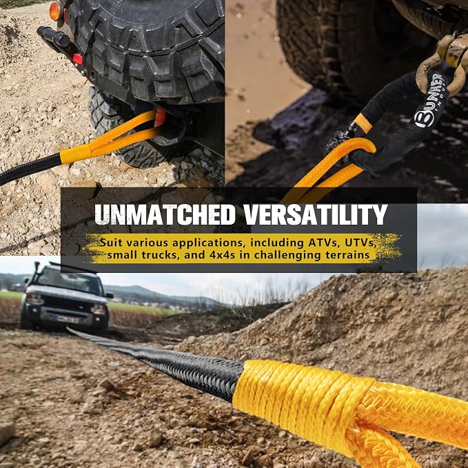 BUNKER INDUST 1"×30ft Kinetic Recovery Rope - Image 7