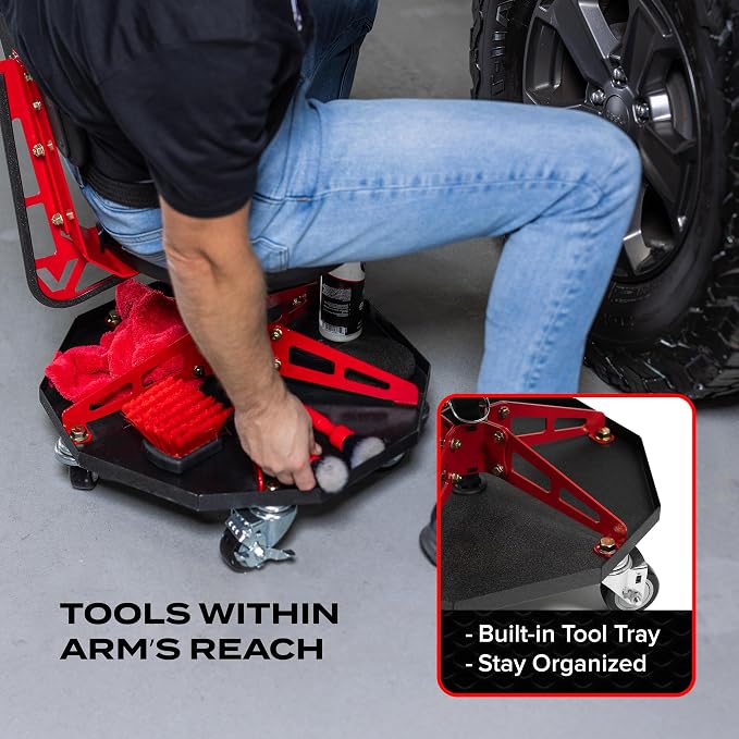 Vyper Robust Steel Sport Shop Chair - Image 6