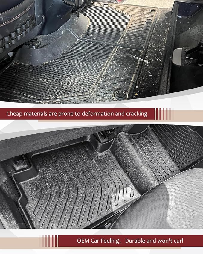 Icyhaws® Floor Mats for Buick Encore GX 2020-2025 | All Weather TPE Waterproof - Image 4